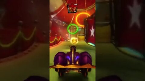 Spyromobile Purple Paint Job, Wheels, and Kart Gameplay - Crash Team Racing Nitro-Fueled