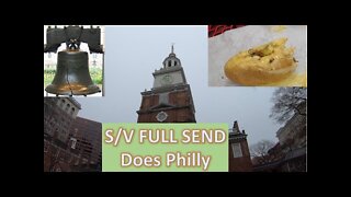 S/V Full Send explores the city of Philadelphia for Army Navy 2019