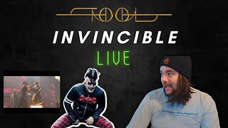 "Invincible" (Live) - TOOL -- Drummer reacts!