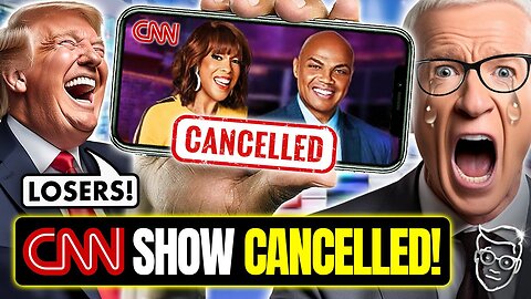 Trump Curse! CNN CANCELS Charles Barkley’s Woke Talk-Show After He Threatens To Punch MAGA Voters🧂