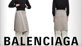 Critics Slammed Balenciaga For $925 Towel Skirt !