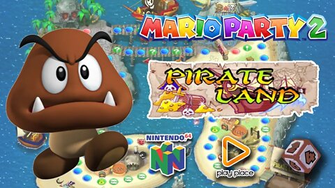 Mario Party 2 - Nintendo 64 / Pirate Land