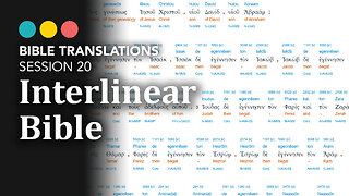 The most literal Bible in existence! Bible Translations: Interlinear Bible 21/21