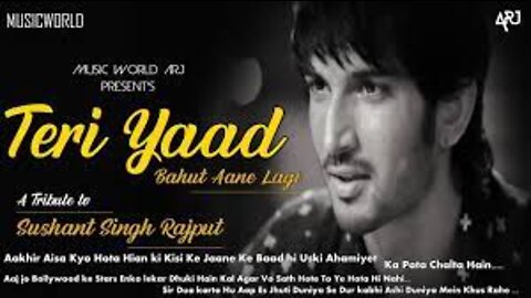 Sushant Singh Rajput | A Tribute Video Song | Rip Sushant Singh Rajput 🙏