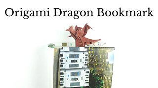 Origami Dragon Bookmark Tutorial - DIY Easy Paper Crafts