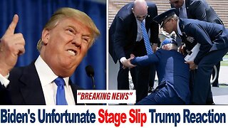 JOE BIDEN FALLS ON STAGE AT US AIR FORCE ACADEMY CEREMONY TODAY NEWS 2 MAY 2023 JUDY BYINGTON REPORT