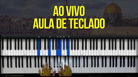 Aula de Teclado - Ao vivo - 13-09-22