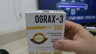 Ograx-3 Suplemento Nutricional P/ Cães E Gatos 500mg 30 Cap.