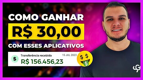 Como GANHAR R$30,00 A CADA 7 MINUTOS com esses APLICATIVOS GRATUITOS (Paga NA HORA via PIX)