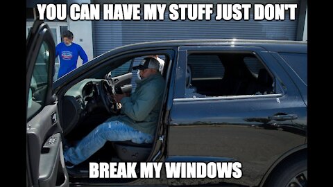 To Stop Windows From Being Broken California Vehicle Owners Leaving Their Trunks, And Doors Open