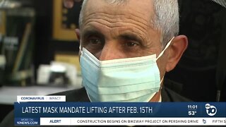 CA to lift mask mandate for vaccinated individuals after Feb. 15th