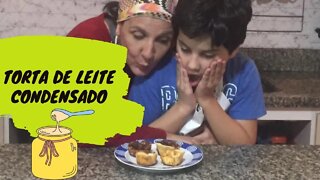 TORTINHAS DE LEITE CONDENSADO COM MASSA DE PASTEL