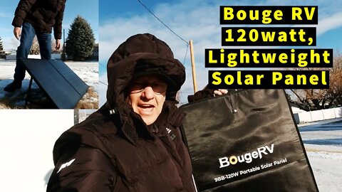 Bouge RV 120watt Lightweight Solar Panel - Review