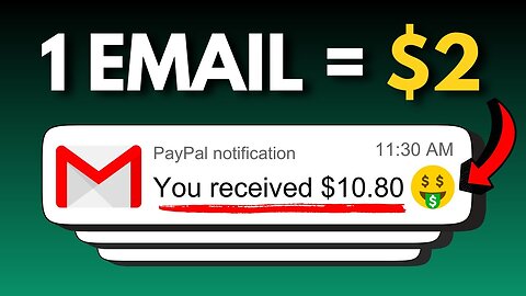 (1 Email = $2.00) 🤑 Get Paid To Read Emails WORLDWIDE