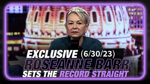 Roseanne BACK on Alex Jones Again (6/30/23) — SHE DESTROYED HER DETRACTORS; is Powerful, Emotional, and Moving!