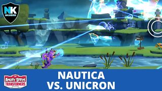 Angry Birds Transformers 2.0 - Nautica vs. Unicron x2