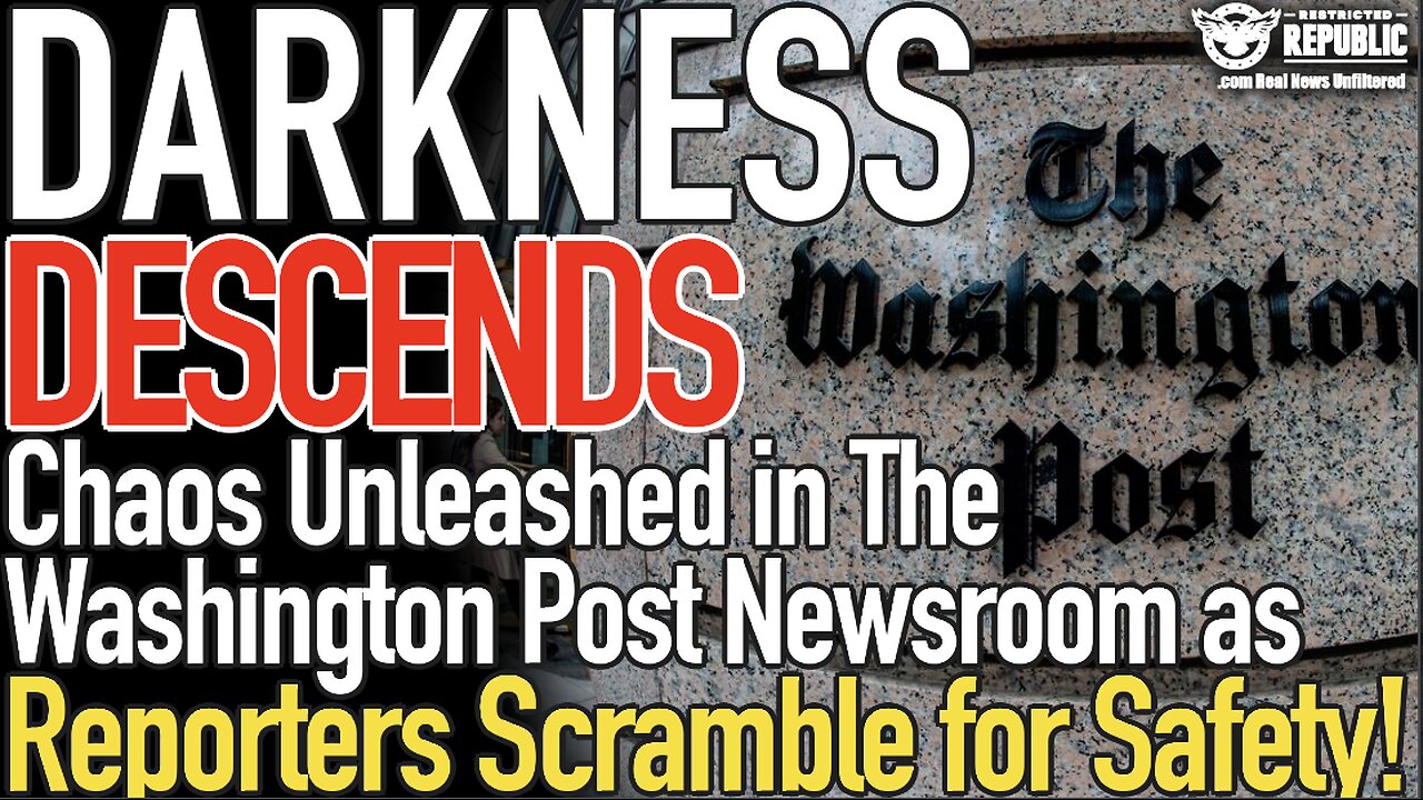 Darkness Descends: Chaos Unleashed in the Washington Post Newsroom as ...