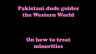 Treat your minorities equally.