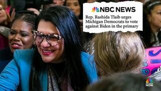 Rep. Rashida Tlaib urges Michigan Democrats to vote against Biden