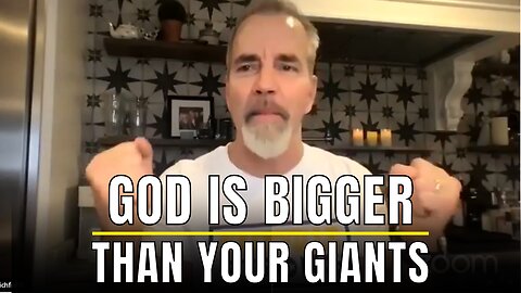 OVERCOMMING GIANTS | Conquering Fear And Adversity - Daily Prayer with Jeff