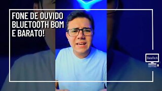 FONE DE OUVIDO BLUETOOTH BOM E BARATO - QCY T17! | #Shorts