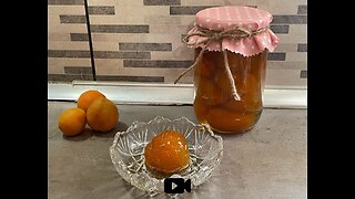 Apricot Spoon Sweet / Γλυκό Κουταλιού Βερίκοκο χωρίς ασβέστη