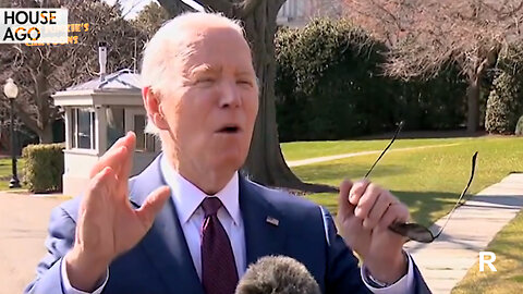 Biden to the press: "Are you ready? I'm looking for, I'm looking at you, we're looking at you. Hey! Whoa, whoa, whoa, whoa, whoa, whoa, whoa!"