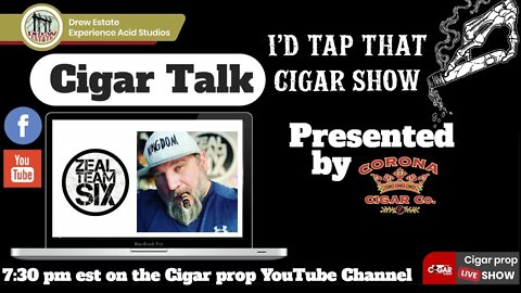 Brad Reith of Zeal Cigars, I'd Tap That Cigar Show Episode 101