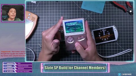 Building a SLATE GBA SP for December Members Giveaway!