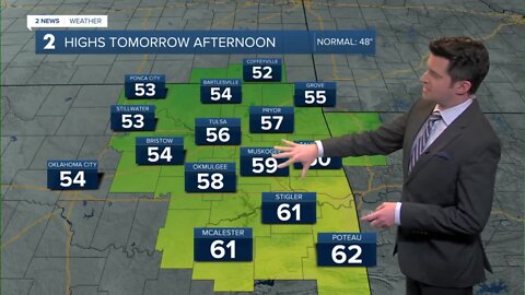 Cooler on Friday; Monday storm chances