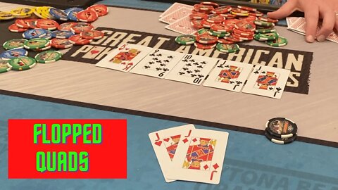 I FLOP QUADS AND MY OPPONENT LEAD JAMS - Kyle Fischl Poker Vlog Ep 98