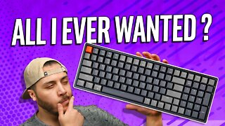 This Keyboard is SO GOOD! Is it ALL I Ever Wanted?! - Keychron K4 v2 *AliExpress Back to School*