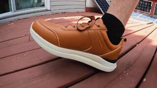 Unboxing: FitVille Men's BriskWalk Deluxe Lace-up Business Casual Sneaker