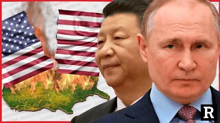 Putin and China are watching the COLLAPSE happen in real time | Redacted with Clayton Morris