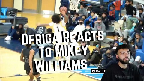 Dfriga Watches MIKEY vs Rob Dillingham | WHAT ARE THEY EATING?!
