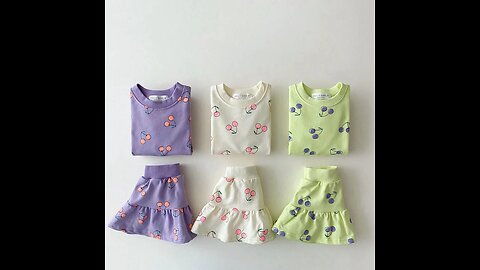 SALE!! Baby Girl dress | Children's Summer Two-Piece