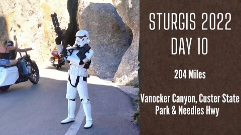 Sturgis 2022: Day 10 - Vanocker Canyon & Custer State Park
