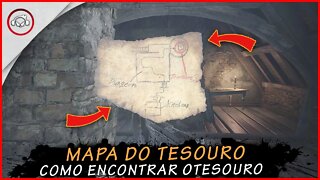 Resident Evil Village, Mapa do tesouro, como encontrar o tesouro | Super Dica PT-BR