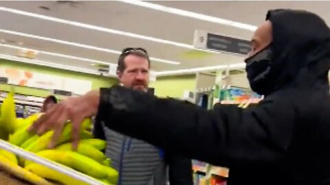 Shoplifting Suspect Throws Bananas at Customer Filming him at Walgreen San Francisco