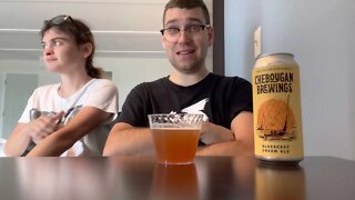Cheboygan Blueberry Beer Review