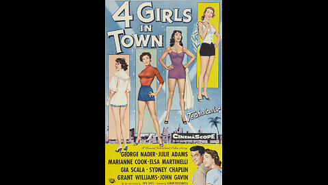 Four Girls In Town 1957 Full Free Romance showbiz Movie
