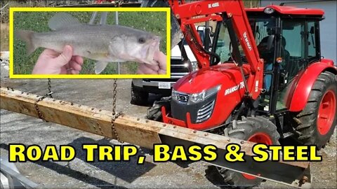 Building a bridge STEP 1 Get some budget Steel & Bass fishing
