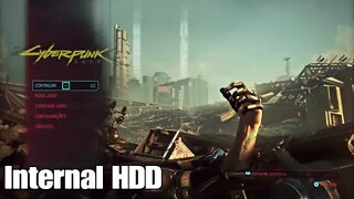 Cyberpunk 2077 - internal HDD - First load time