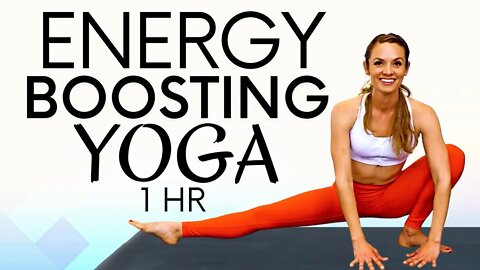 Beginners Yoga 1 Hour for Energy, Strength & Flexibility | with Chelsey Jones