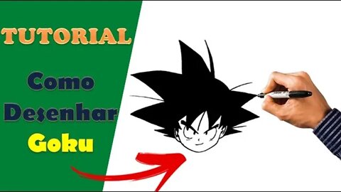 COMO DESENHAR O GOKU CRIANÇA | DRAGON BALL Z