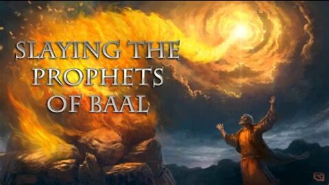 Elijah calling down Fire From Heaven-And the All consuming Fire of God(Holy Spirit)!!!