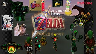 The Legend Of Zelda Ocarina Of Time Japanese, US, European Versions