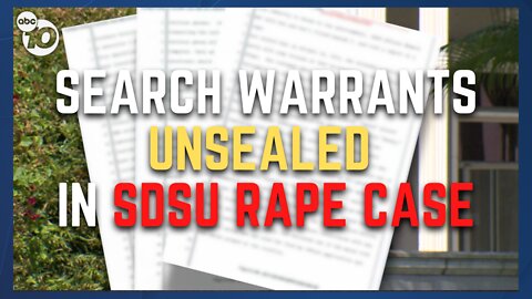Search warrants unsealed in rape case involving former SDSU football players