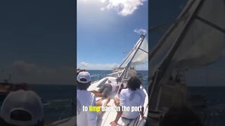 Sailboat Racing leads to disaster!