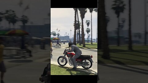 i bought Honda 125 in GTA 5 | Testing honda 125 bike in gta v #shorts